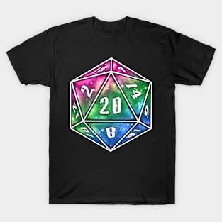 Pride D20 - Poly T-Shirt